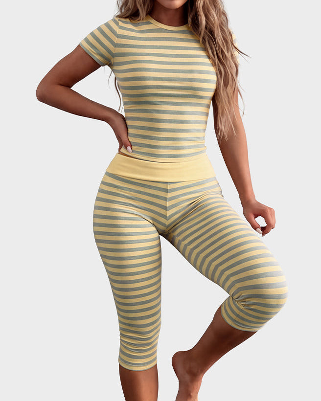 Amara Striped Set