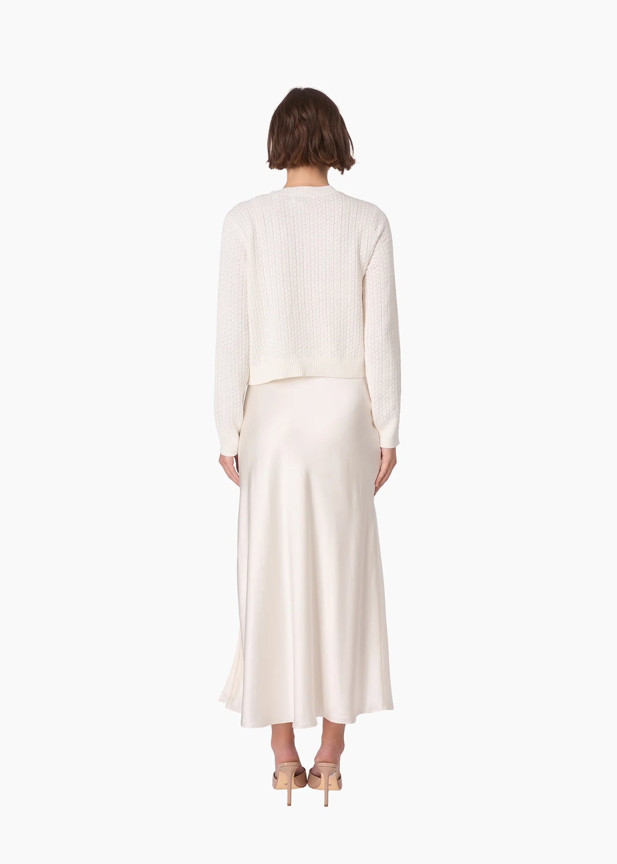 Cropped Sweater Macadamia