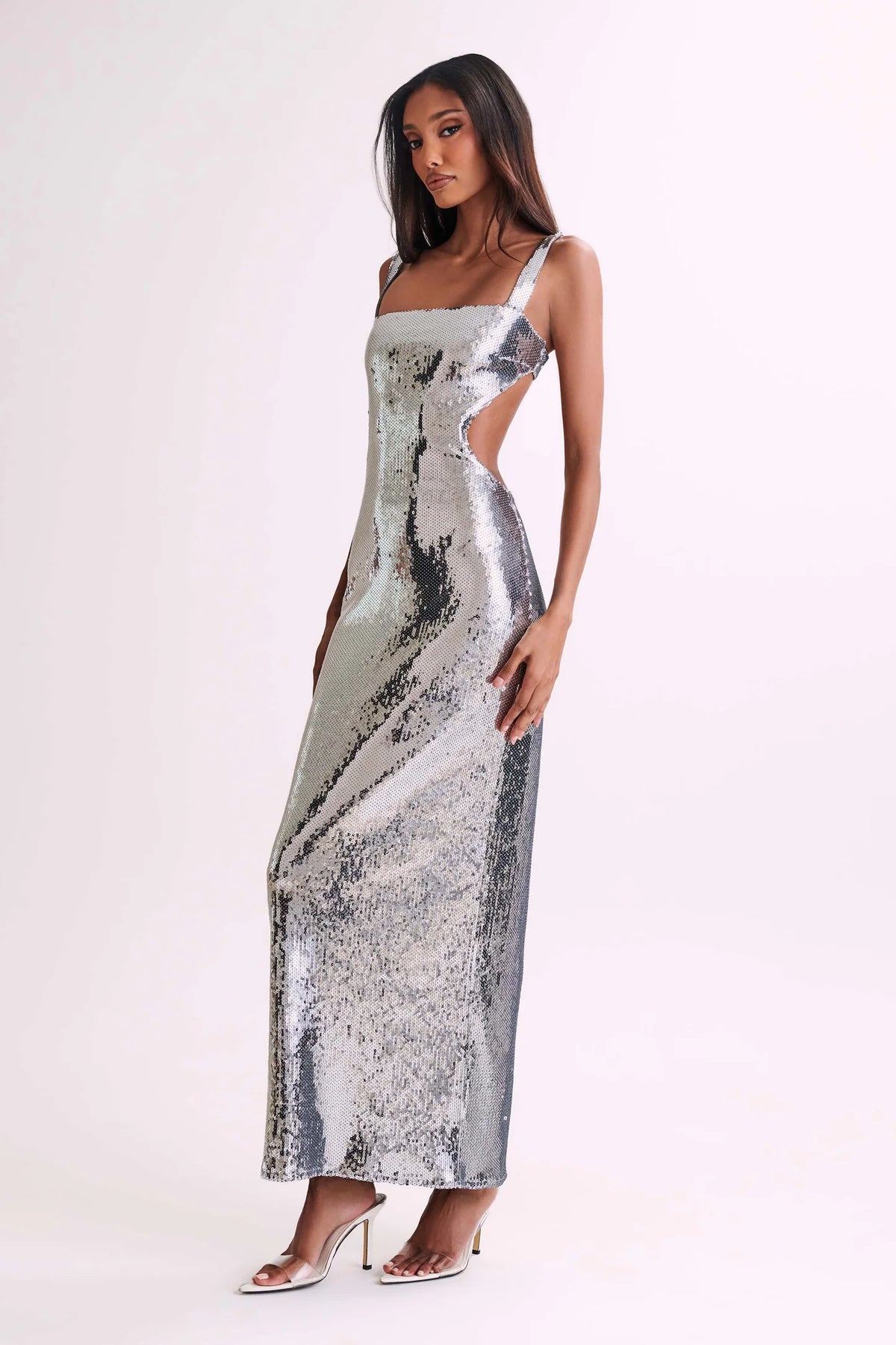Sparkly Sequin Maxi Dress