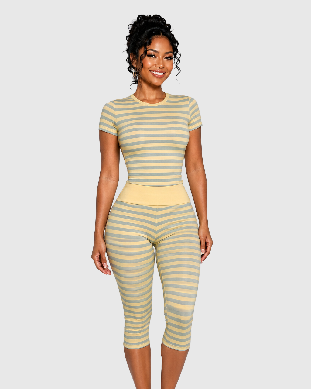 Amara Striped Set