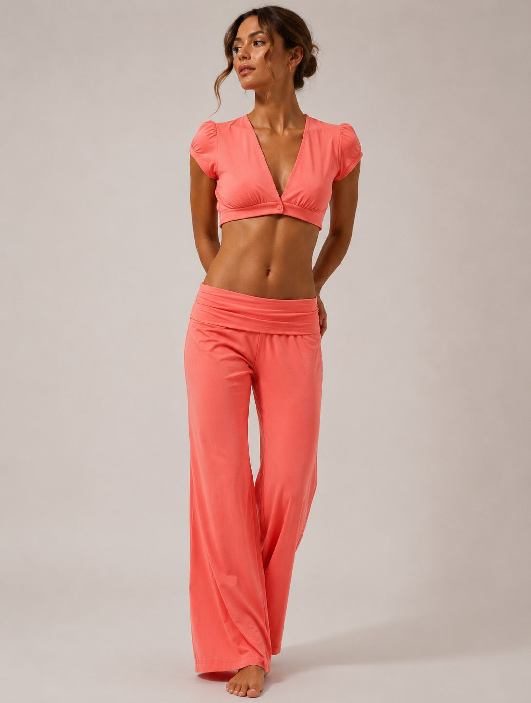 Talia Foldover Pants