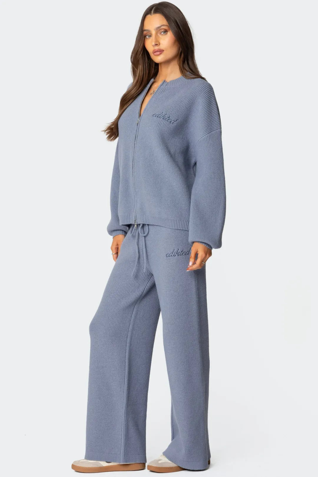 RIBBED KNIT SET
