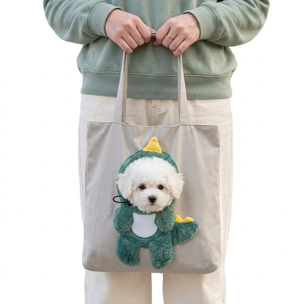 Cute Pet Carrier Tote Bag