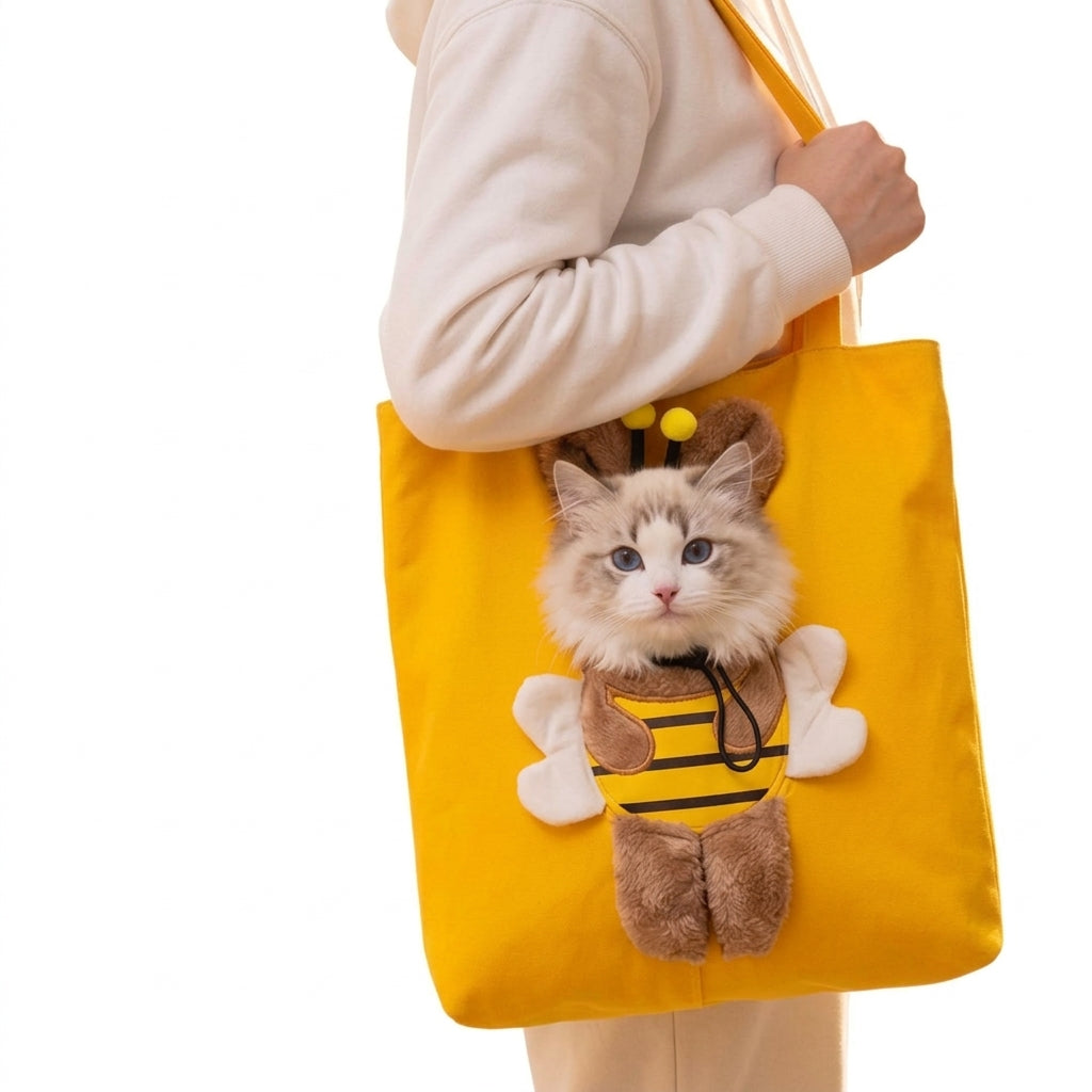 Cute Pet Carrier Tote Bag