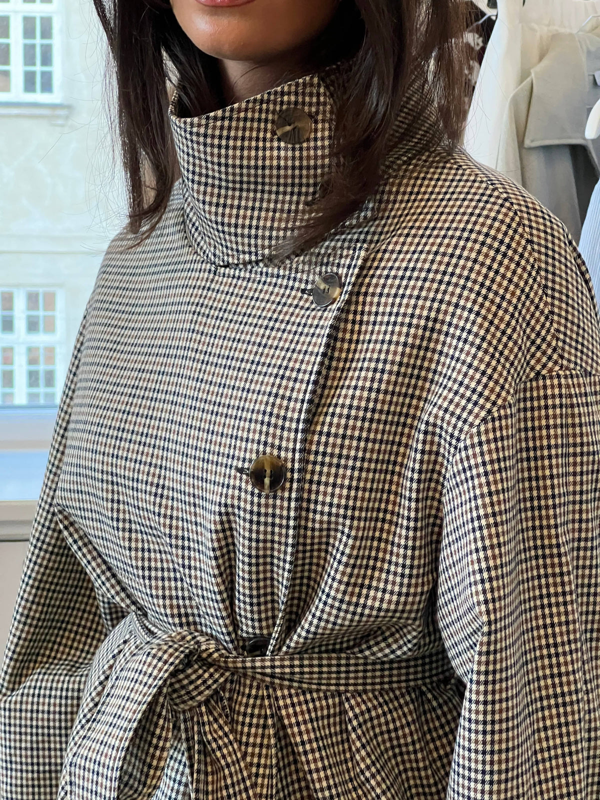 Alessia funnel neck jacket