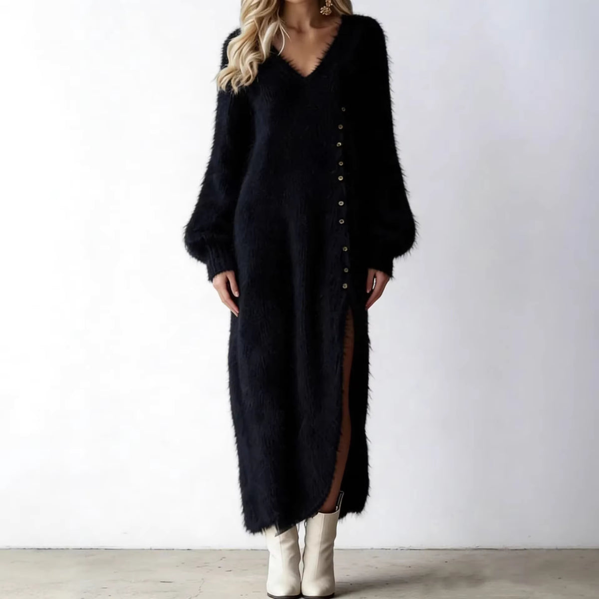 Celeste | Knit Maxi Dress