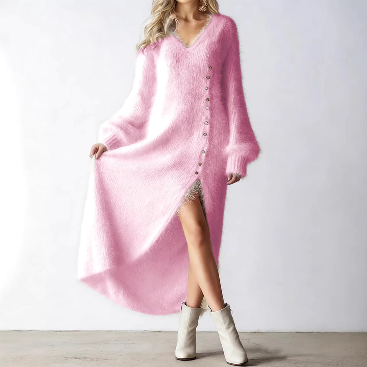 Celeste | Knit Maxi Dress