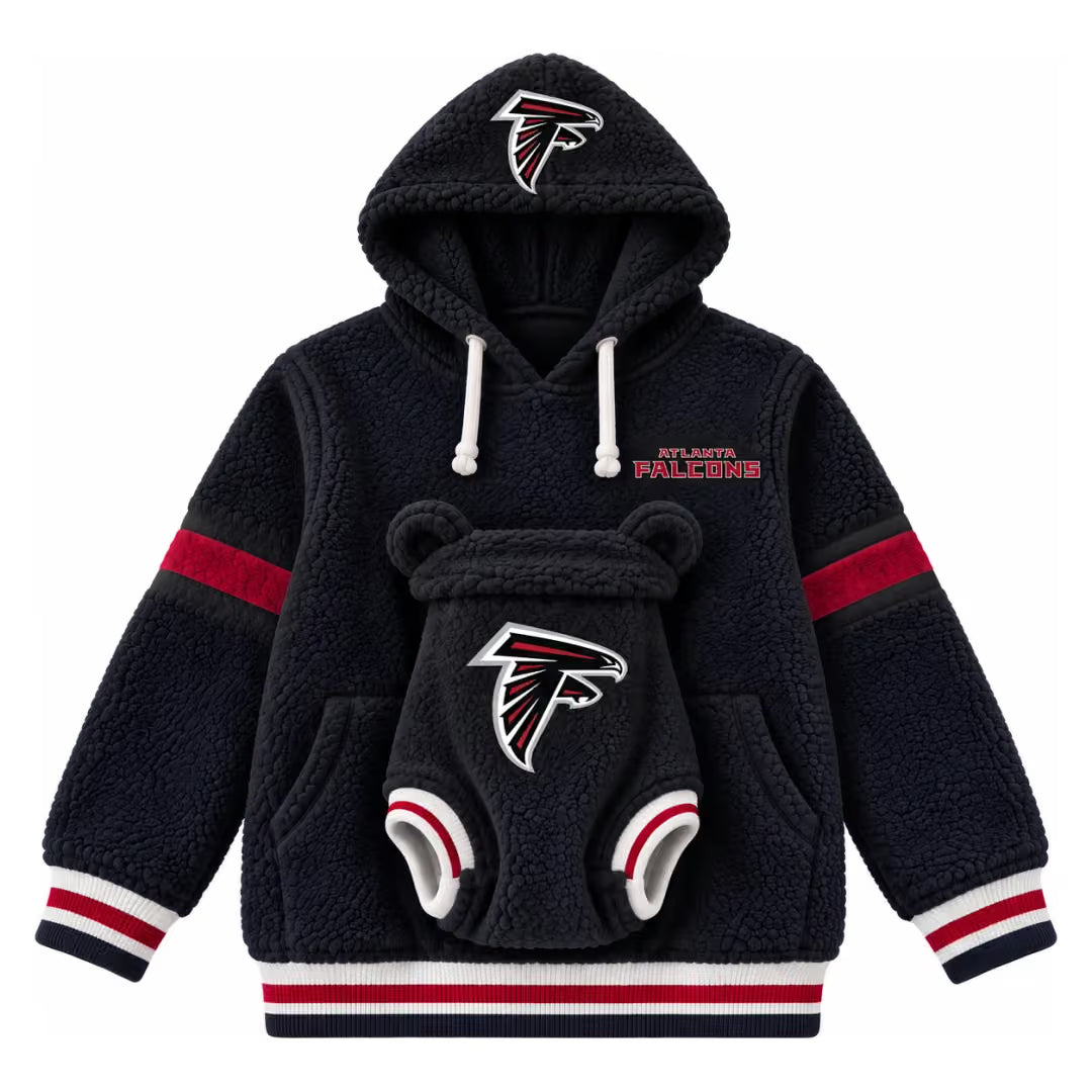 Hoodie team designs + baby outfit