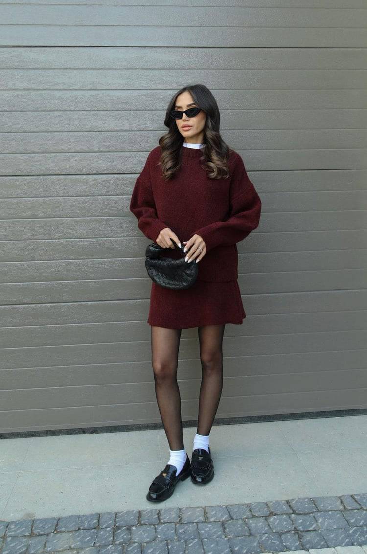 Nadia Knit Skirt Set