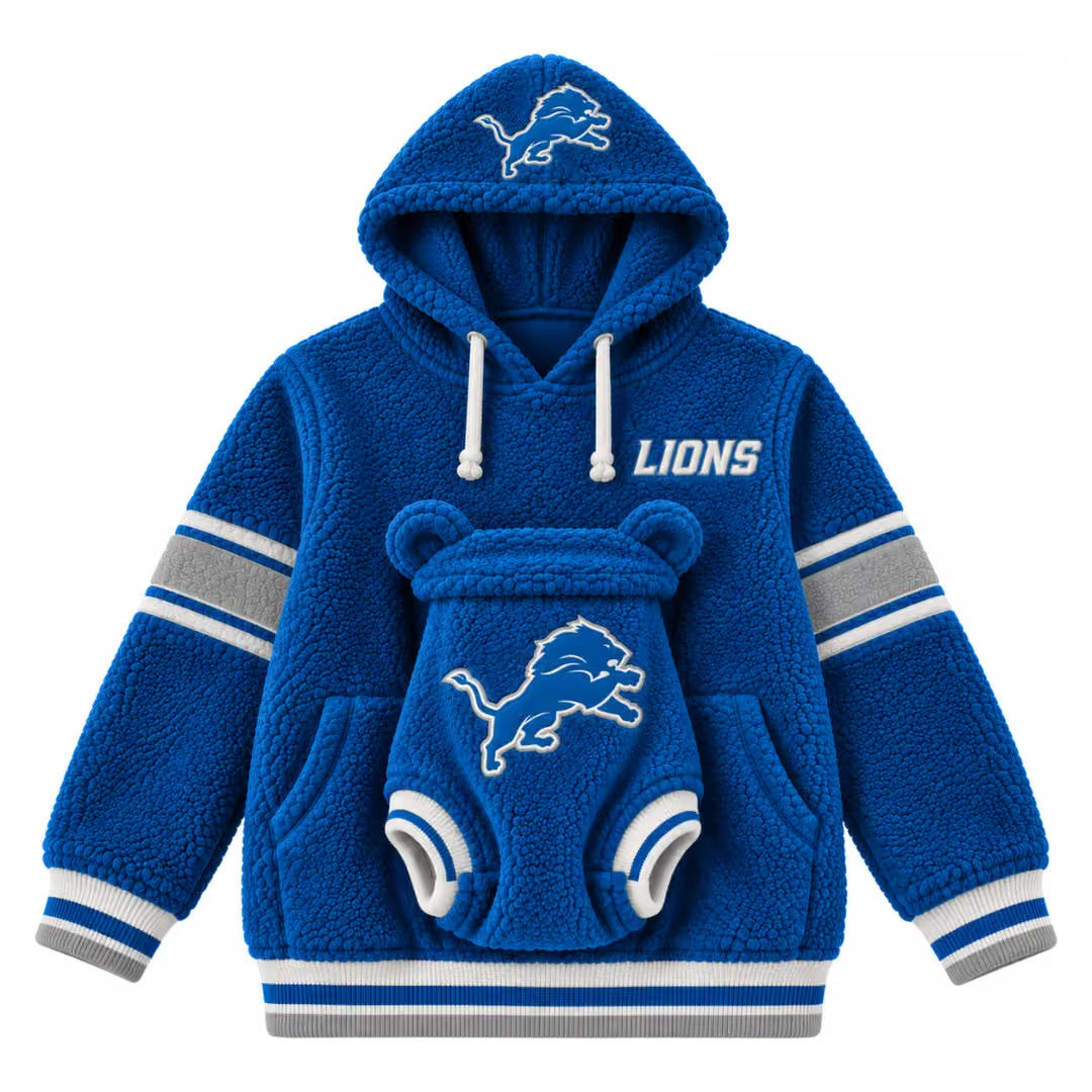 Hoodie team designs + baby outfit