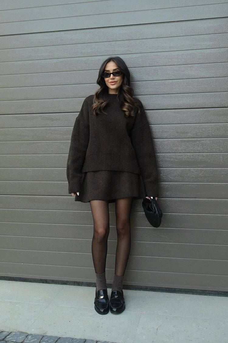 Nadia Knit Skirt Set
