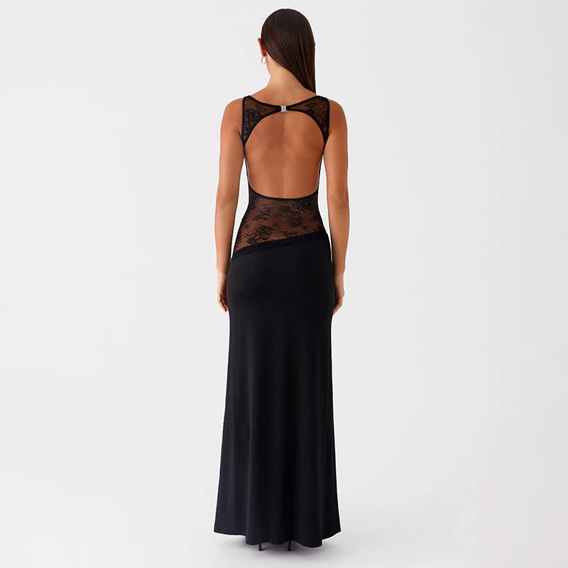 Open-Back Maxi Dress