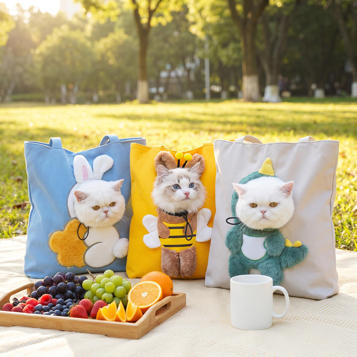 Cute Pet Carrier Tote Bag