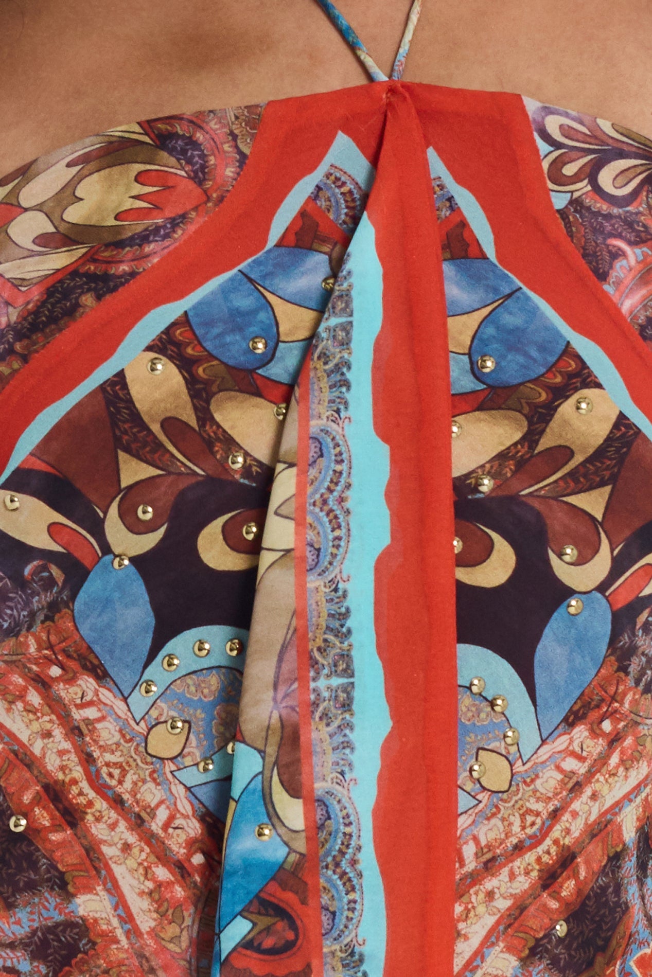 Ixia Chiffon Bandana Scarf Dress