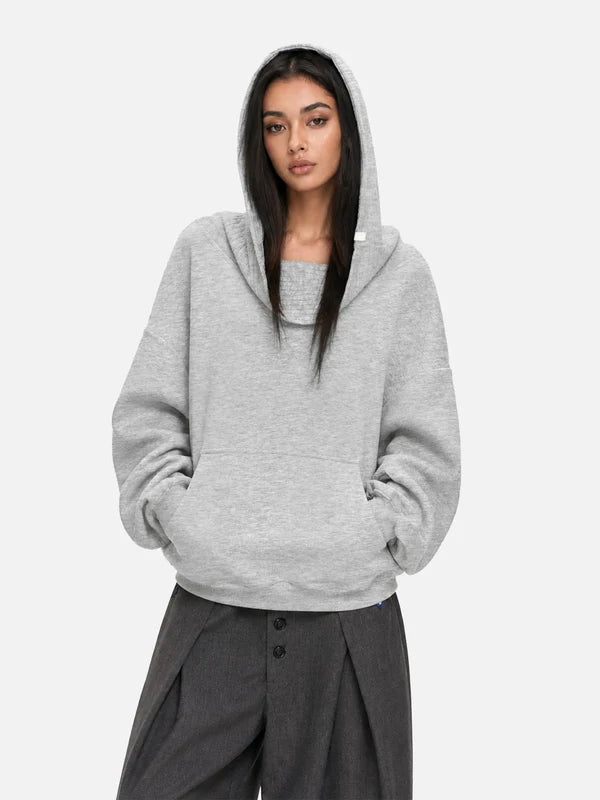 Eden Off-The-Shoulder Pullover Hoodie