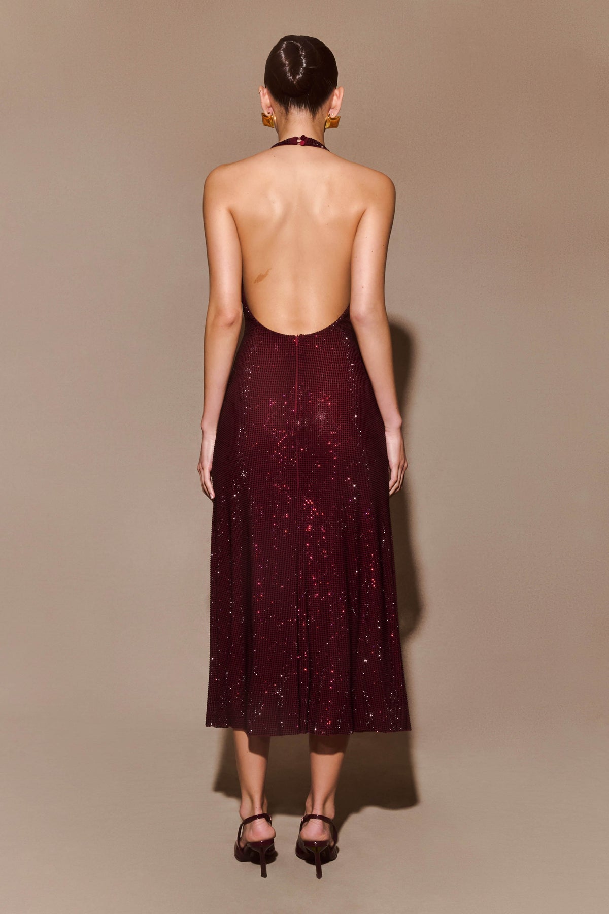 Halter Midi Dress