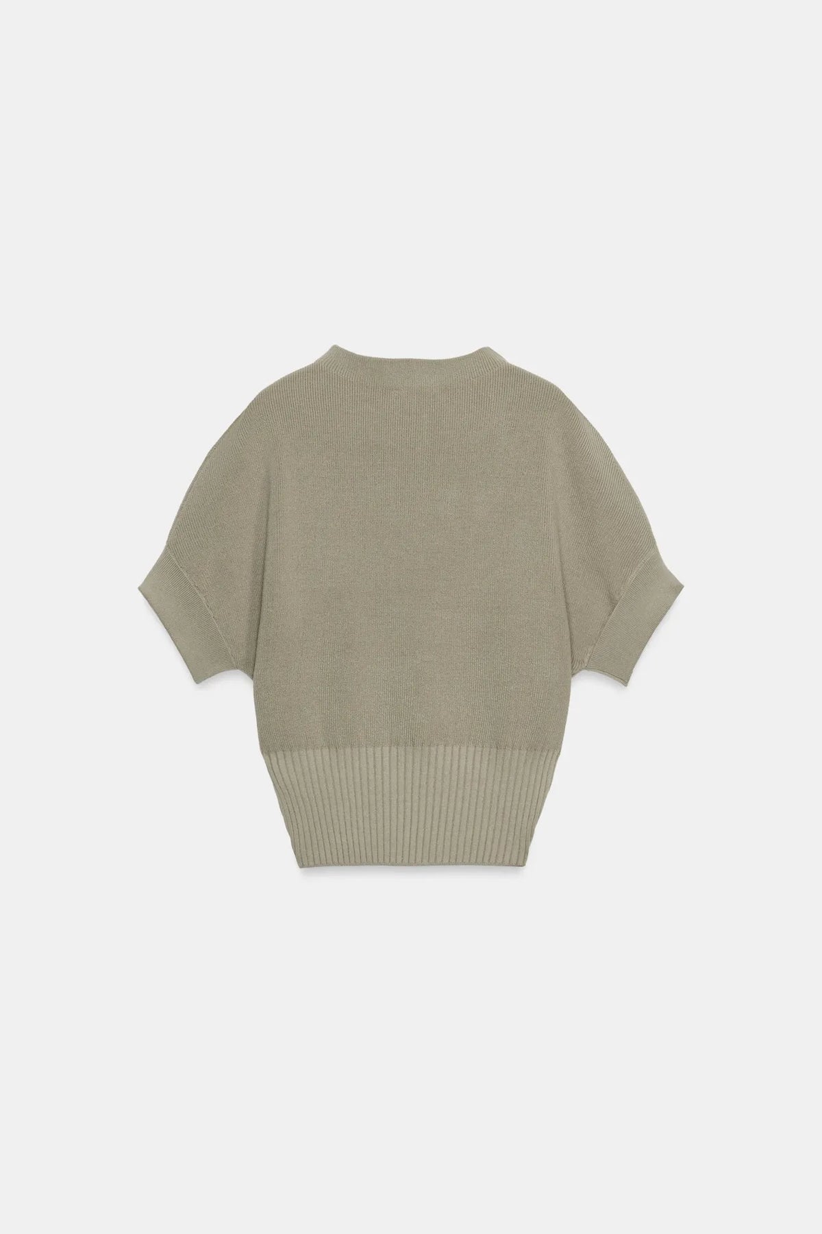 FITTED WAIST KNIT TOP