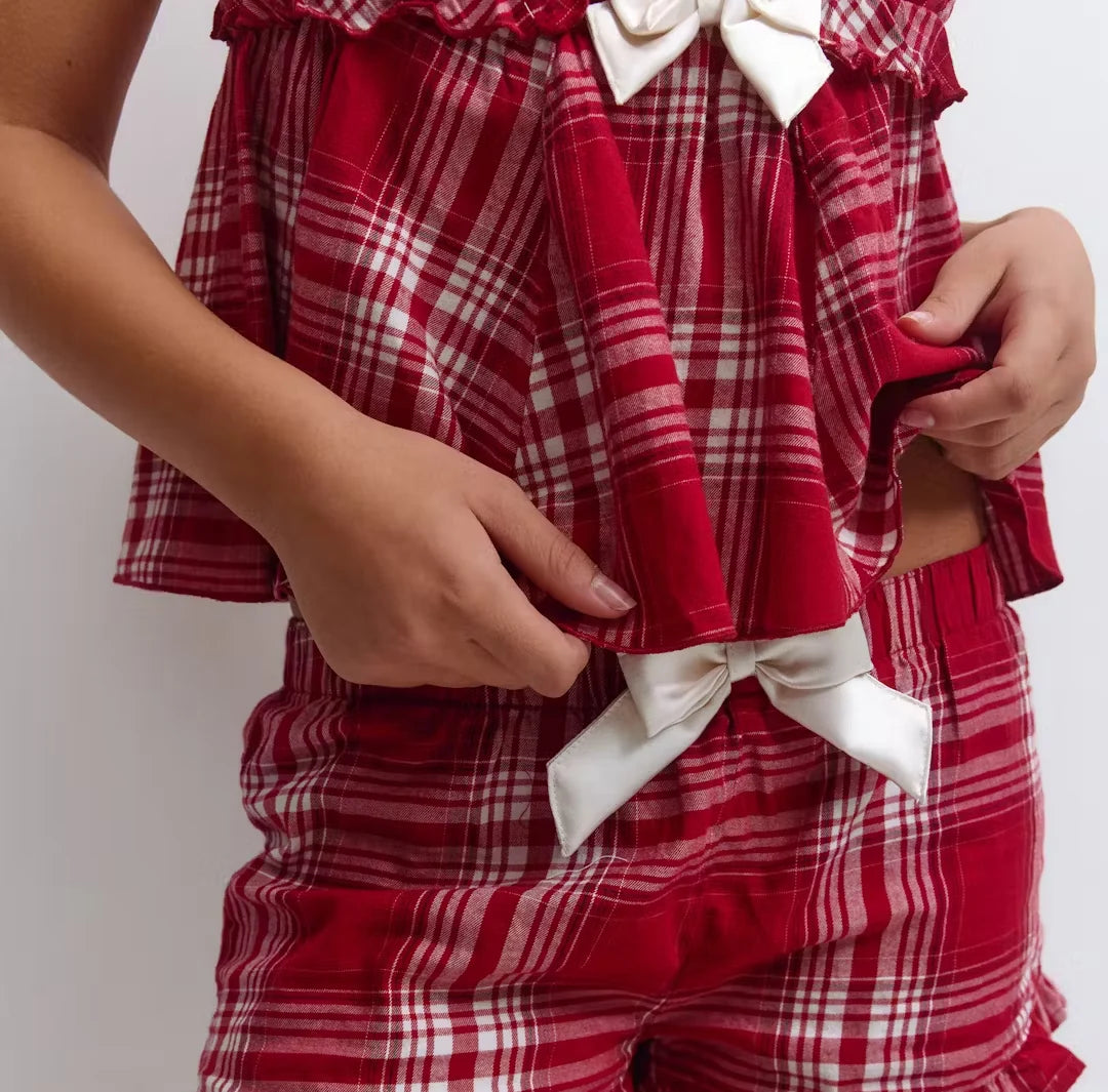 Plaid Flannel Set