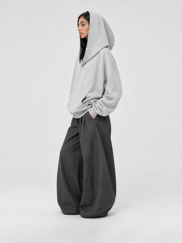 Eden Off-The-Shoulder Pullover Hoodie
