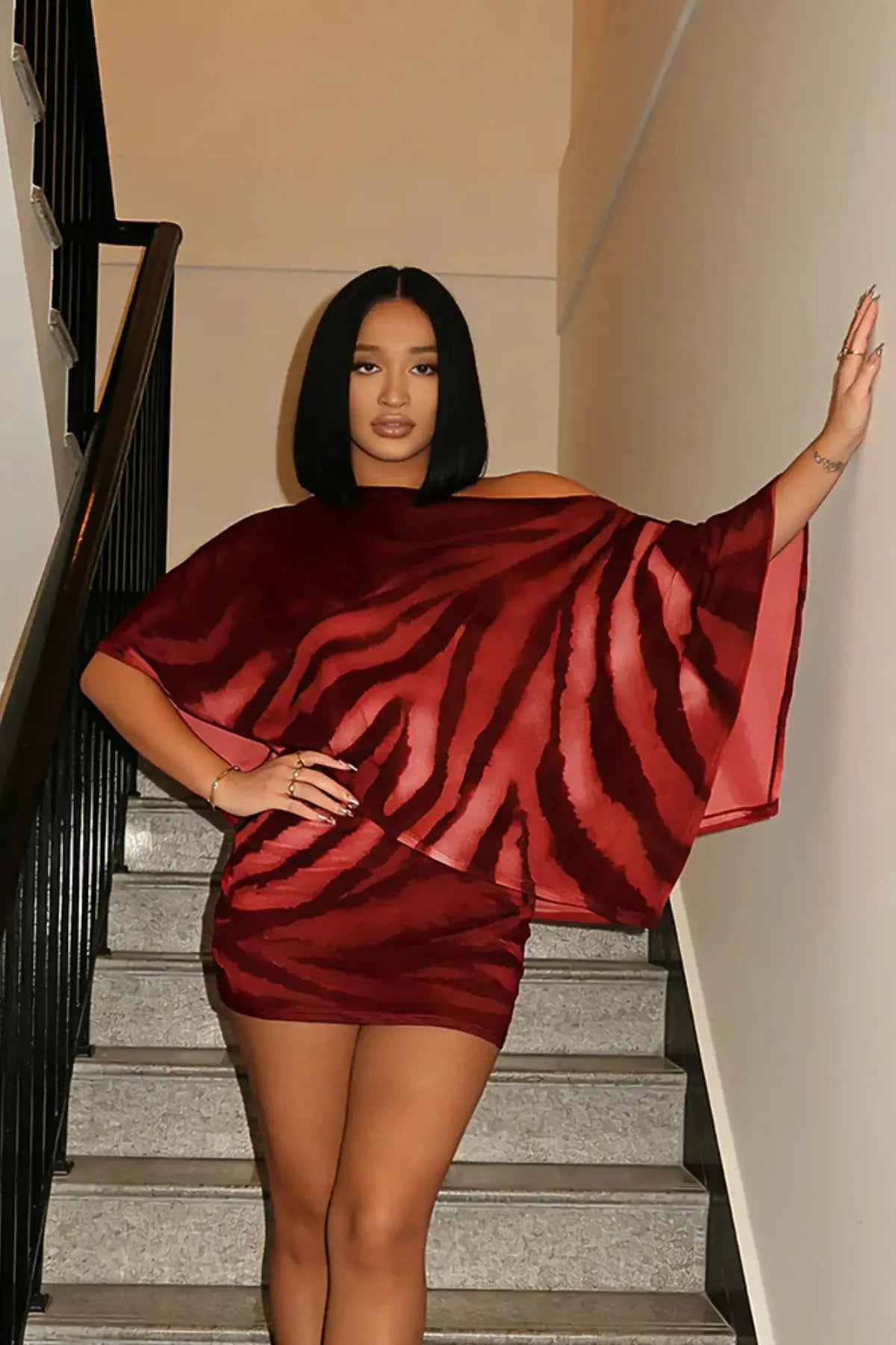 Serengeti mini dress