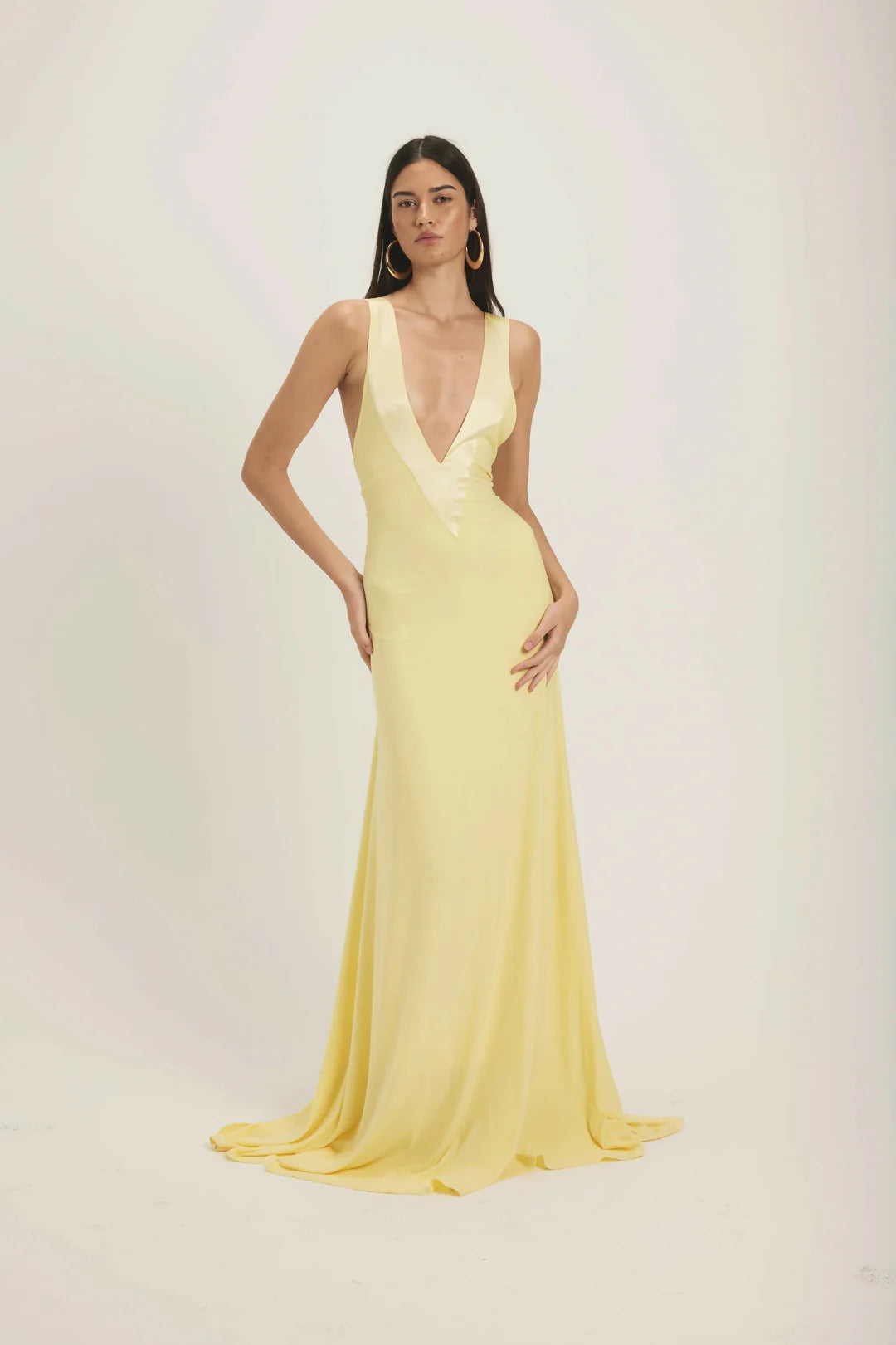 Whisper Draped Gown