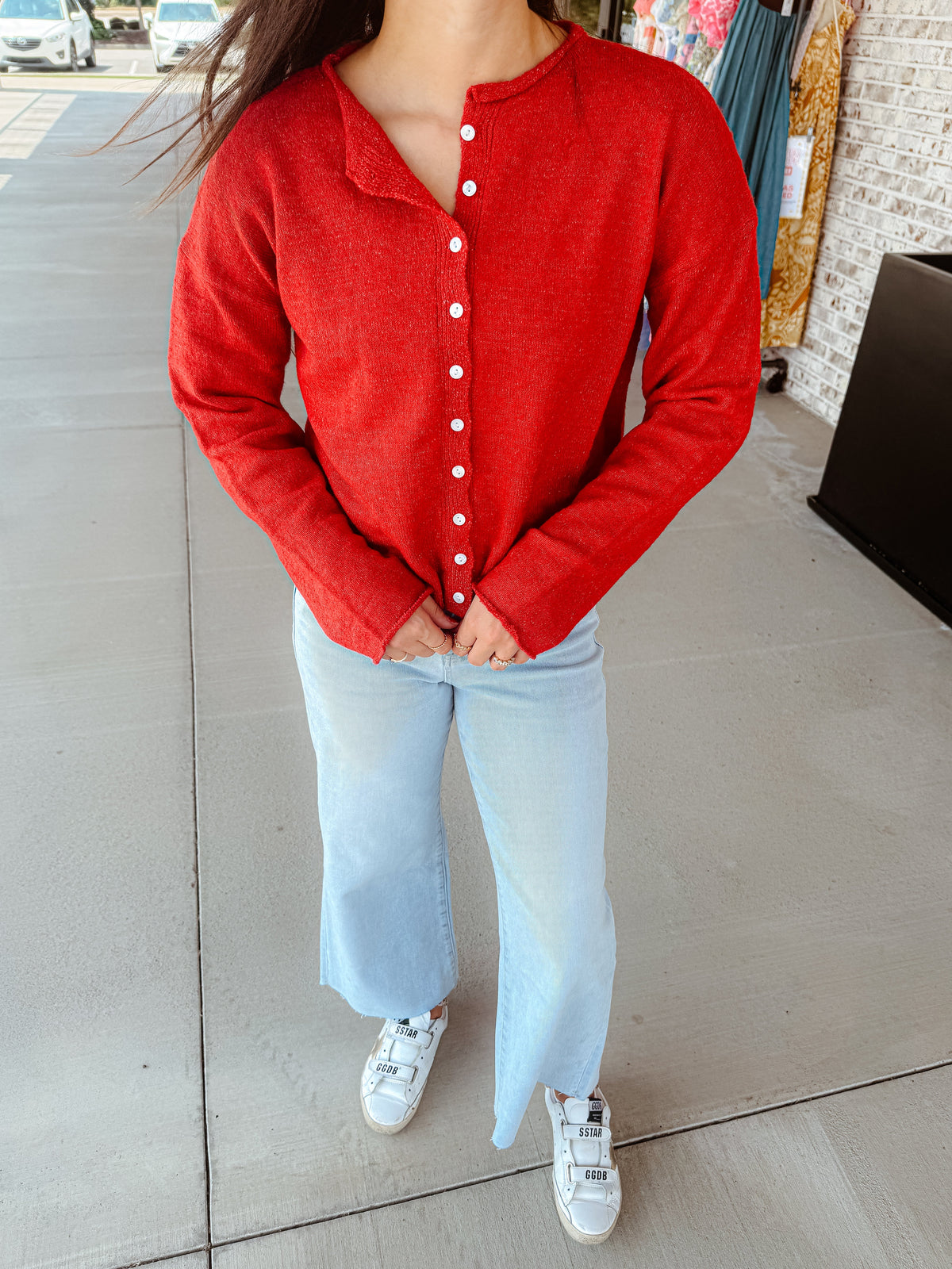 Ruby Button-Up Cardigan