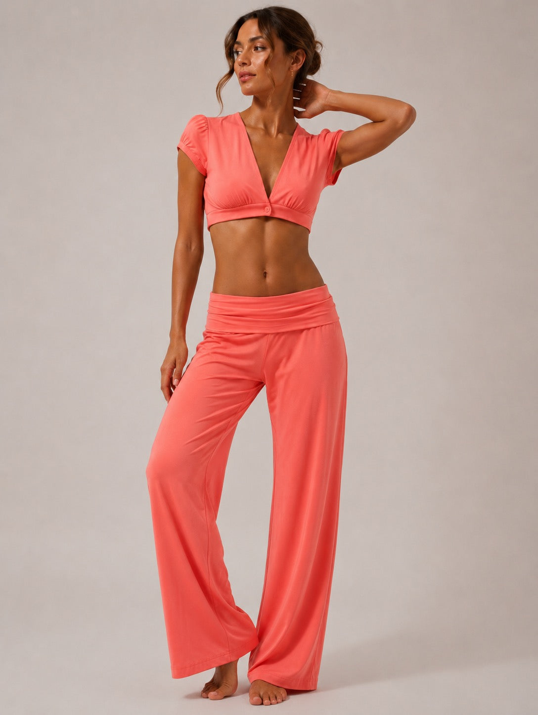 Talia Foldover Pants