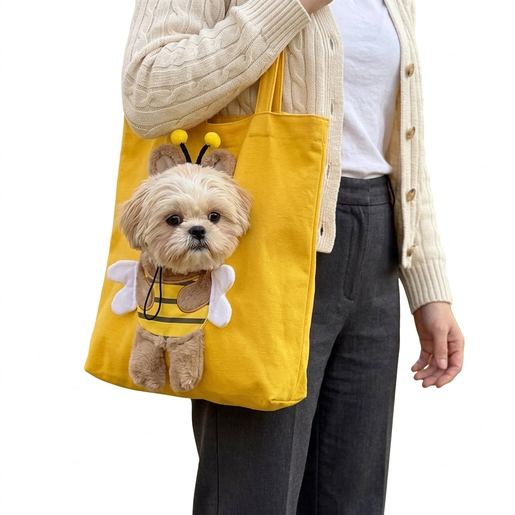 Cute Pet Carrier Tote Bag