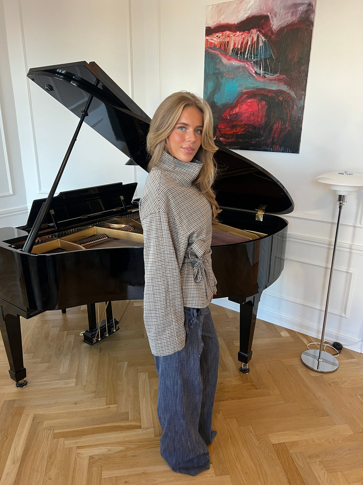 Alessia funnel neck jacket