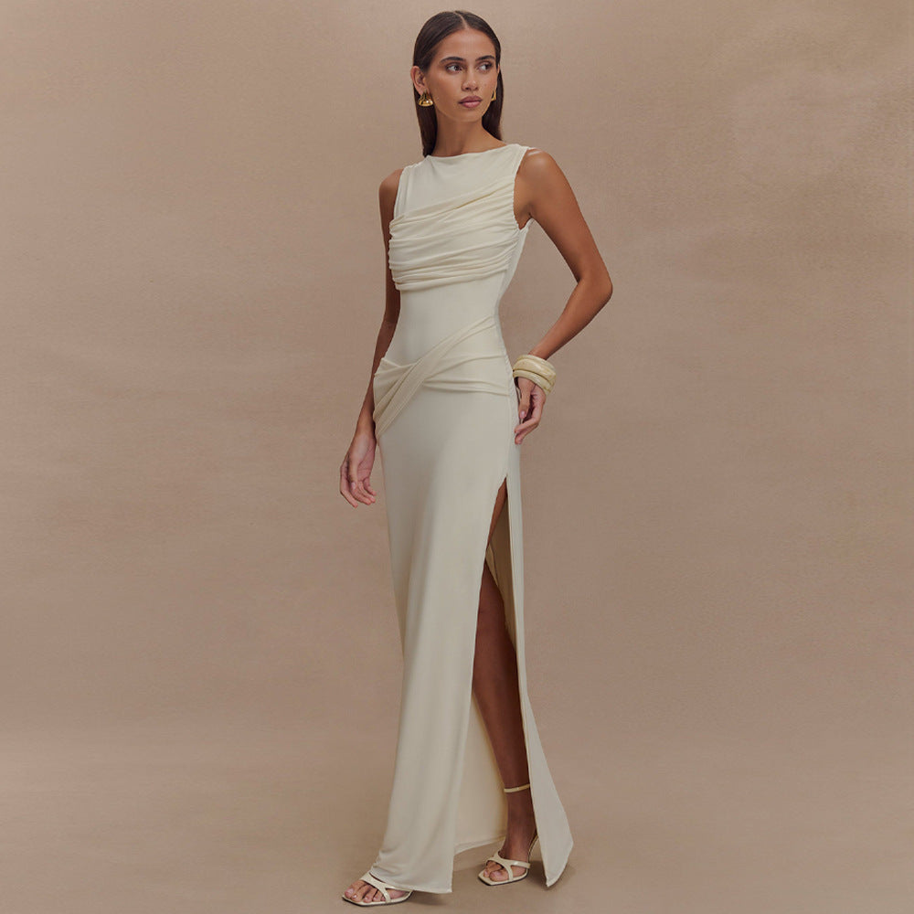 Open-Back Boat Dress