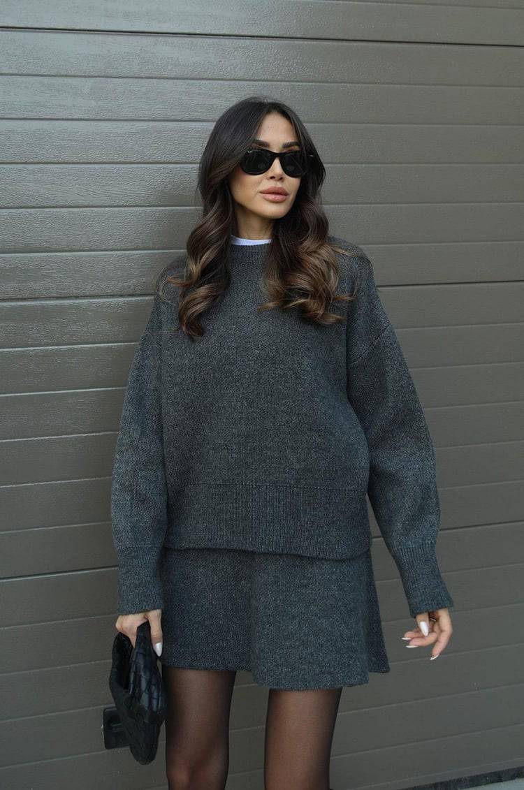 Nadia Knit Skirt Set
