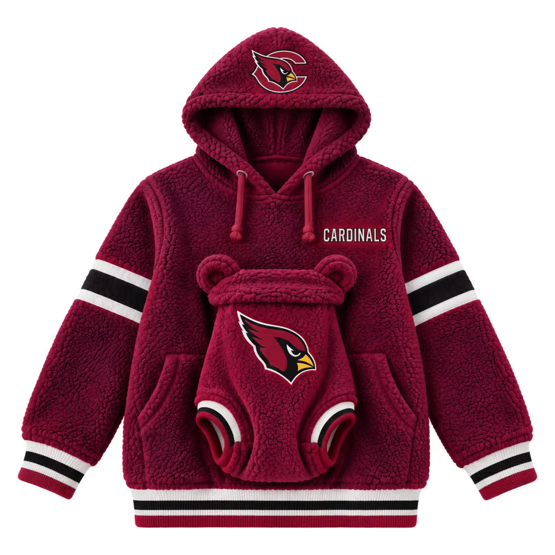 Hoodie team designs + baby outfit