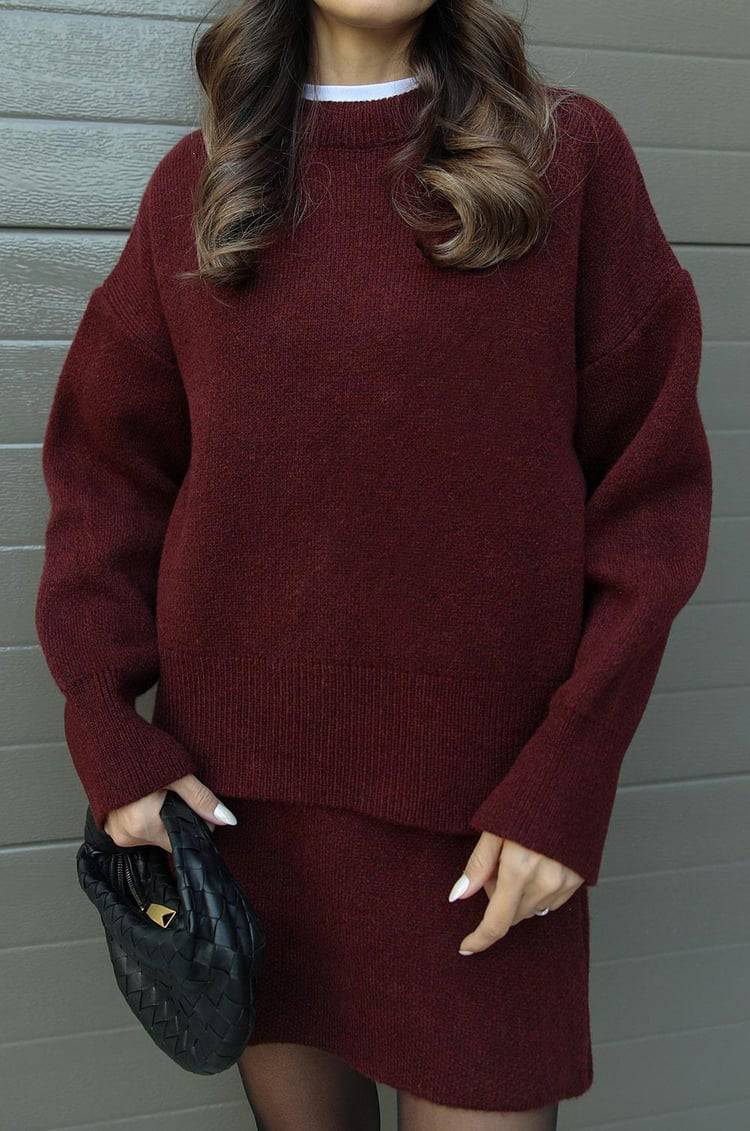 Nadia Knit Skirt Set