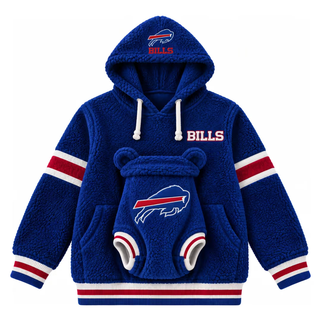 Hoodie team designs + baby outfit