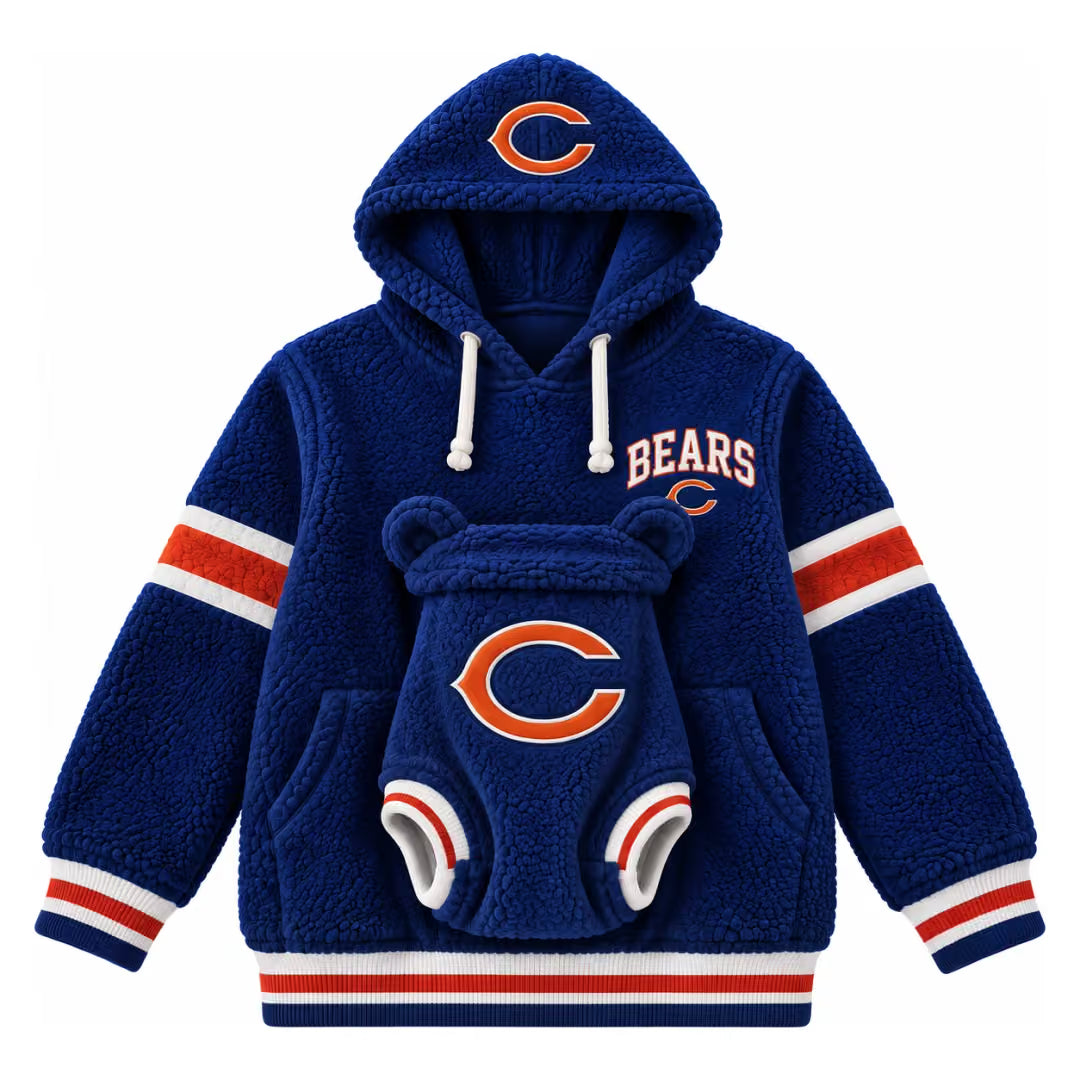 Hoodie team designs + baby outfit