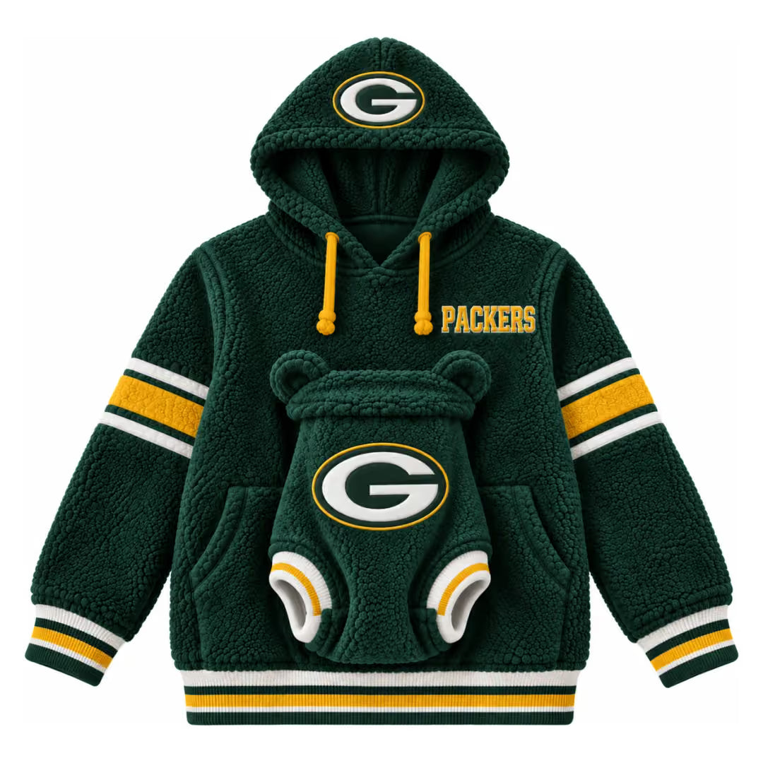Hoodie team designs + baby outfit