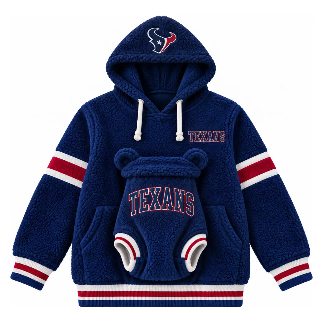 Hoodie team designs + baby outfit