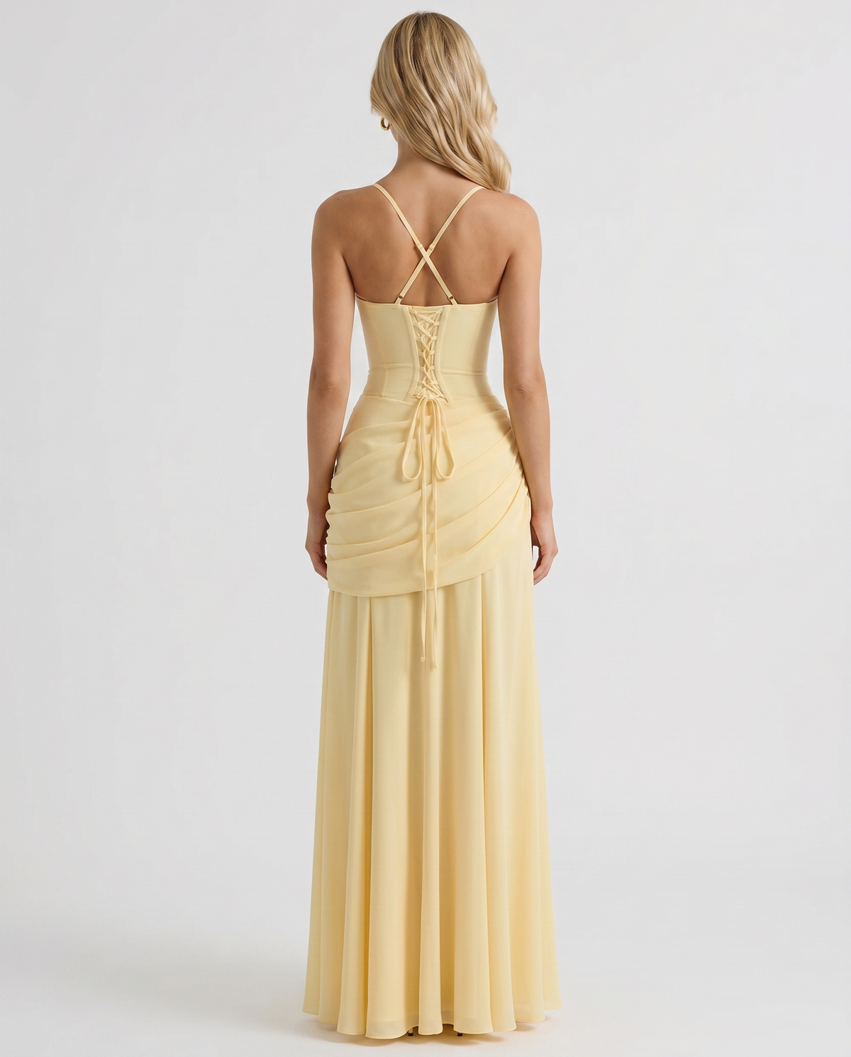Charlotte Ruched Maxi Dress