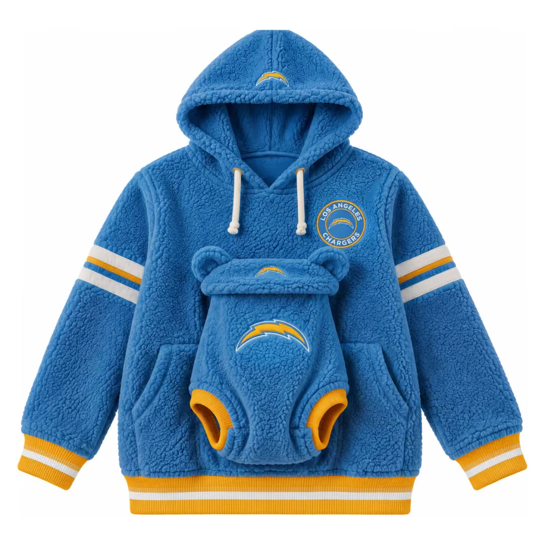 Hoodie team designs + baby outfit