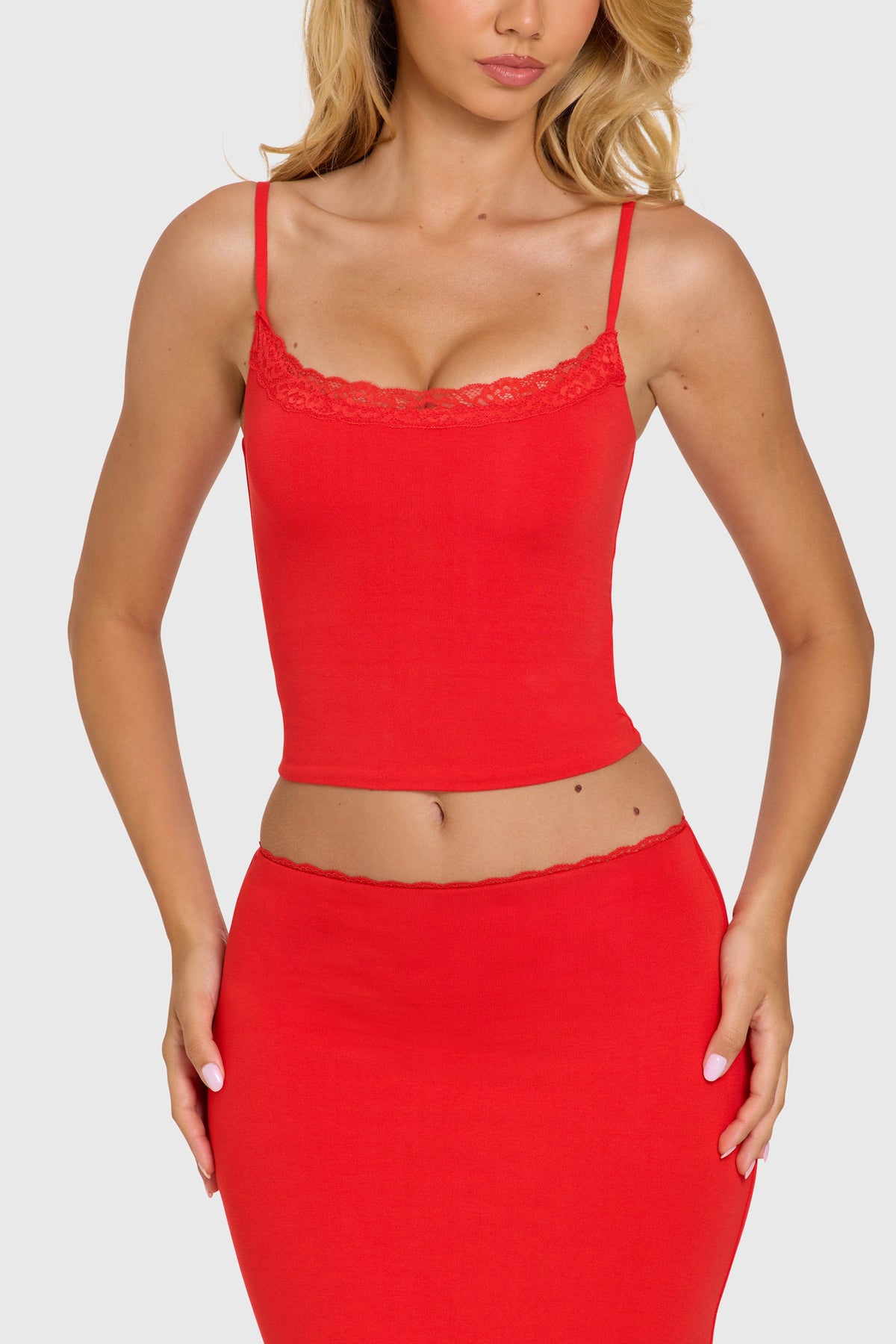 Rosa Lace Trim Top