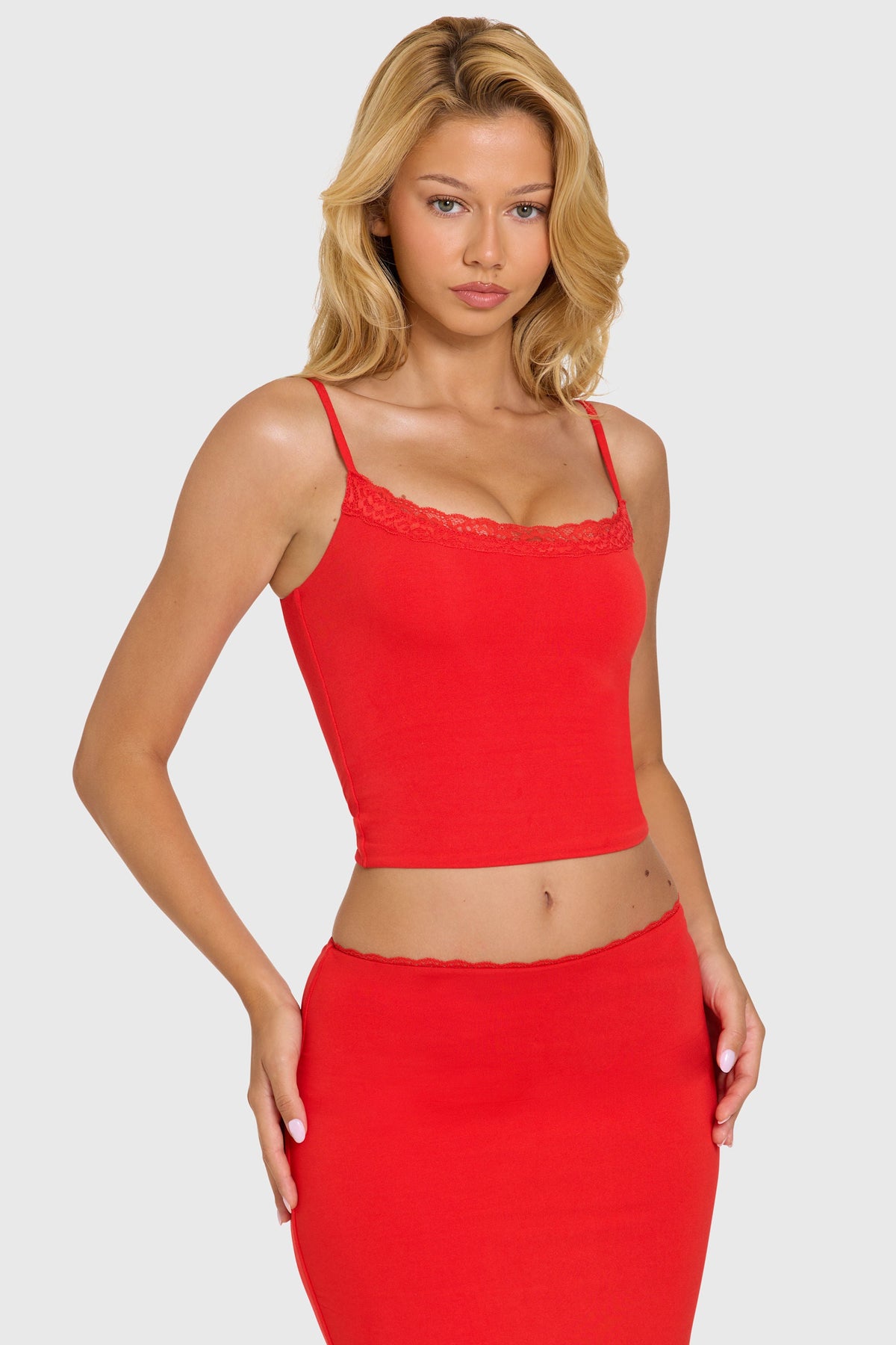 Rosa Lace Trim Top