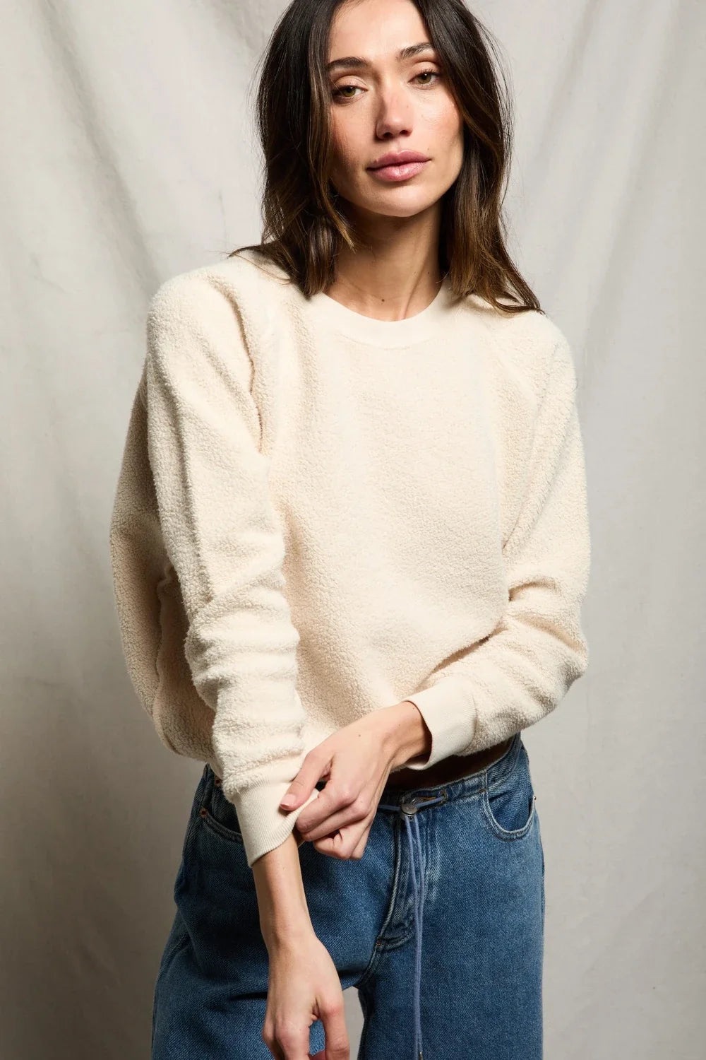Crew neck sweatshirt