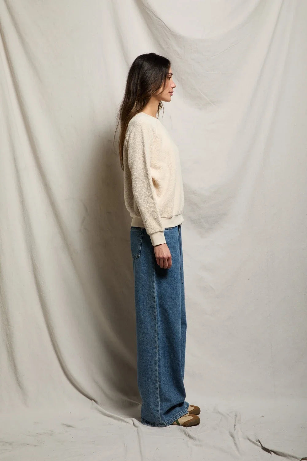 Crew neck sweatshirt