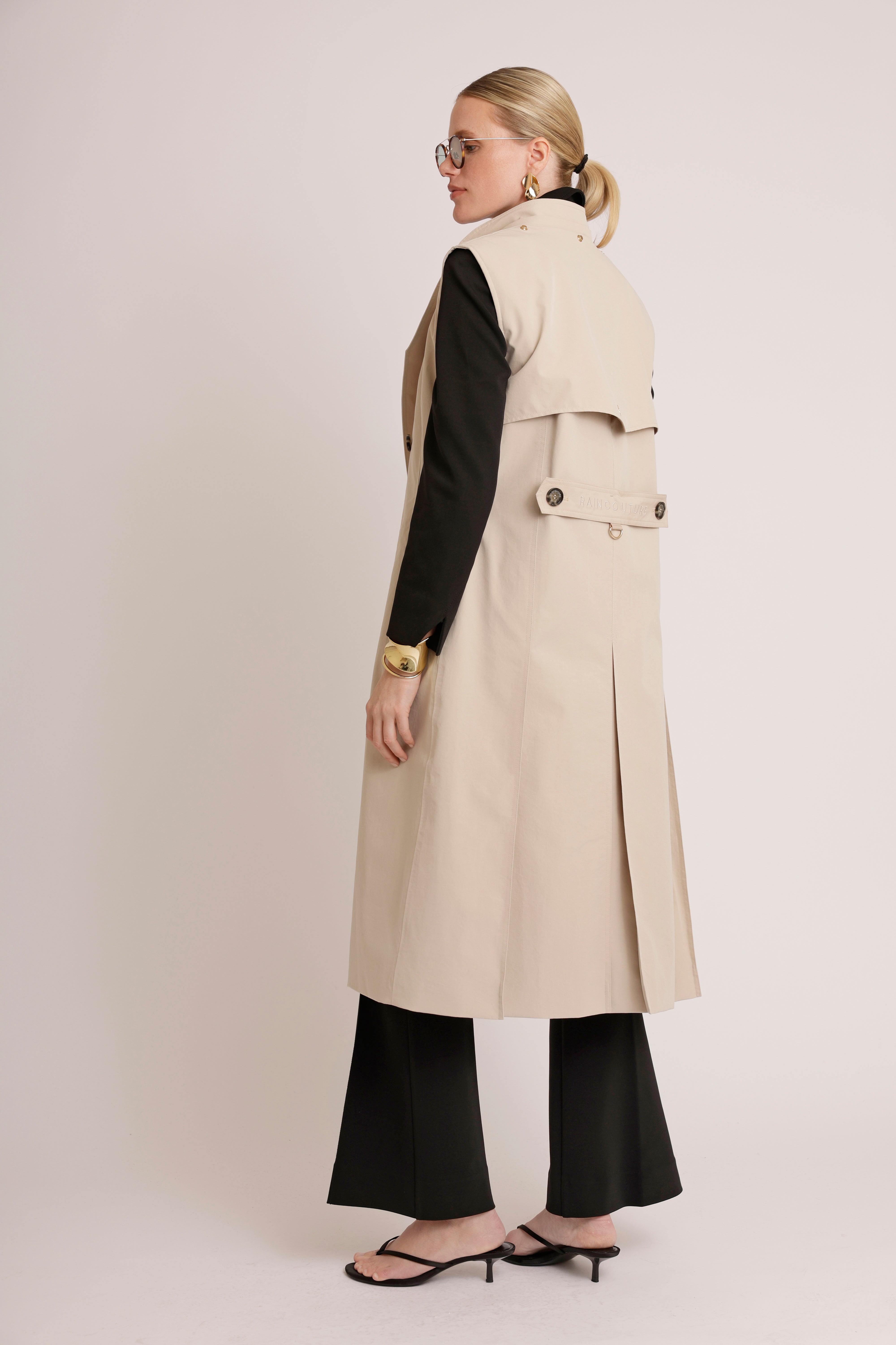 3-in-1 Trench Dress | Cream