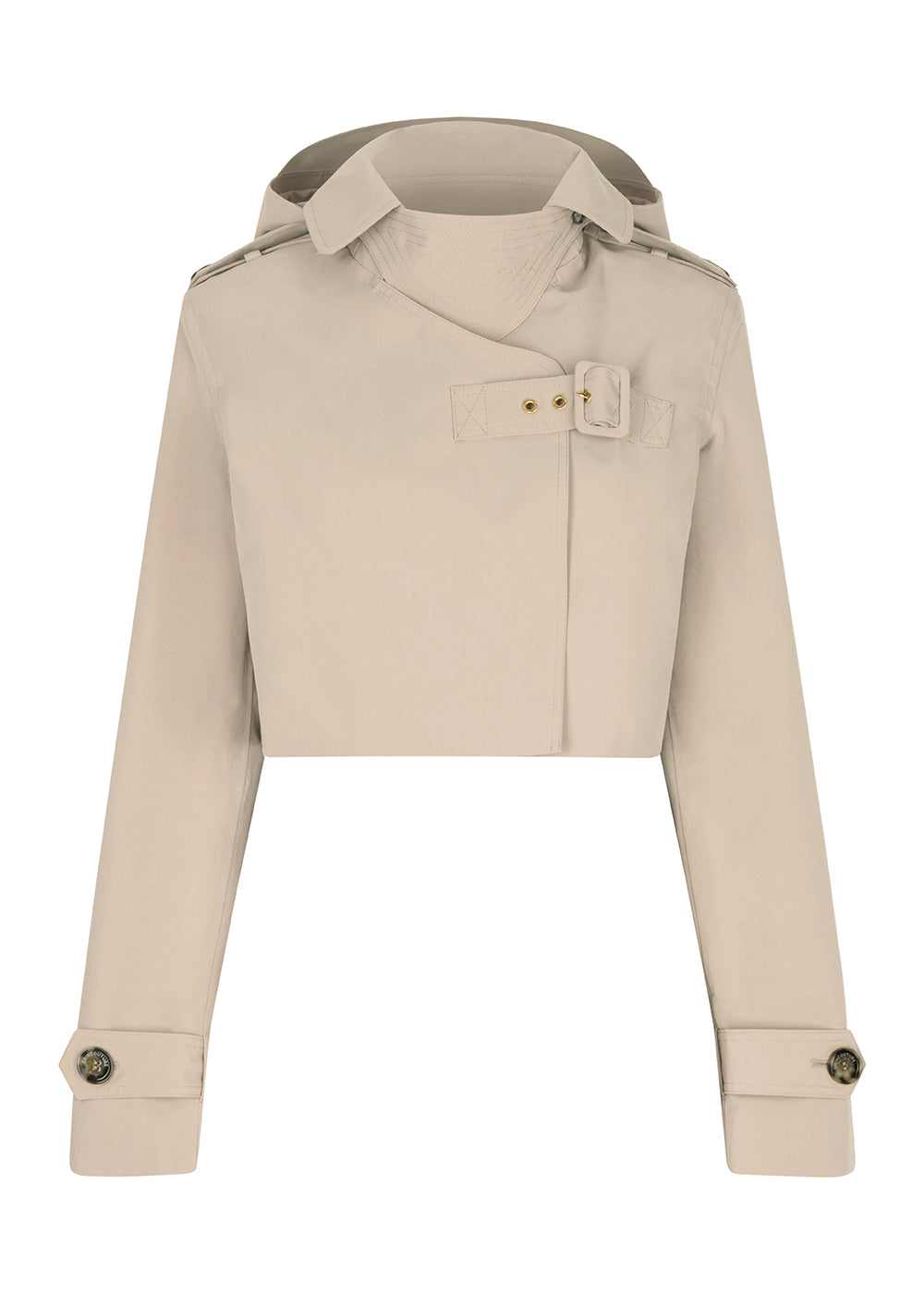 3-in-1 Trench Dress | Cream