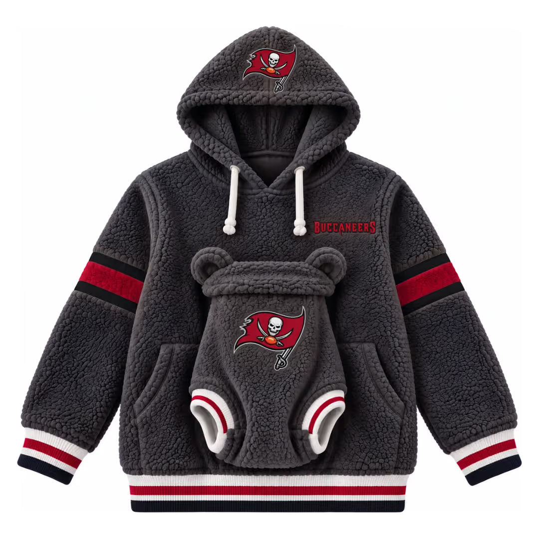 Hoodie team designs + baby outfit