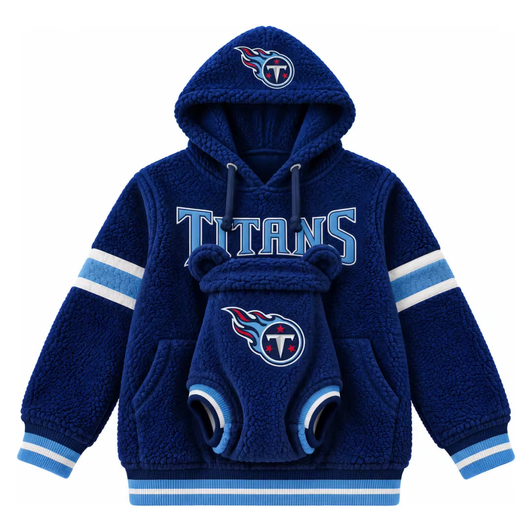 Hoodie team designs + baby outfit