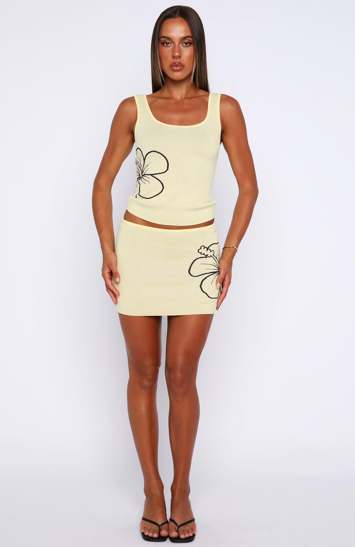 Lise Knit Mini Skirt