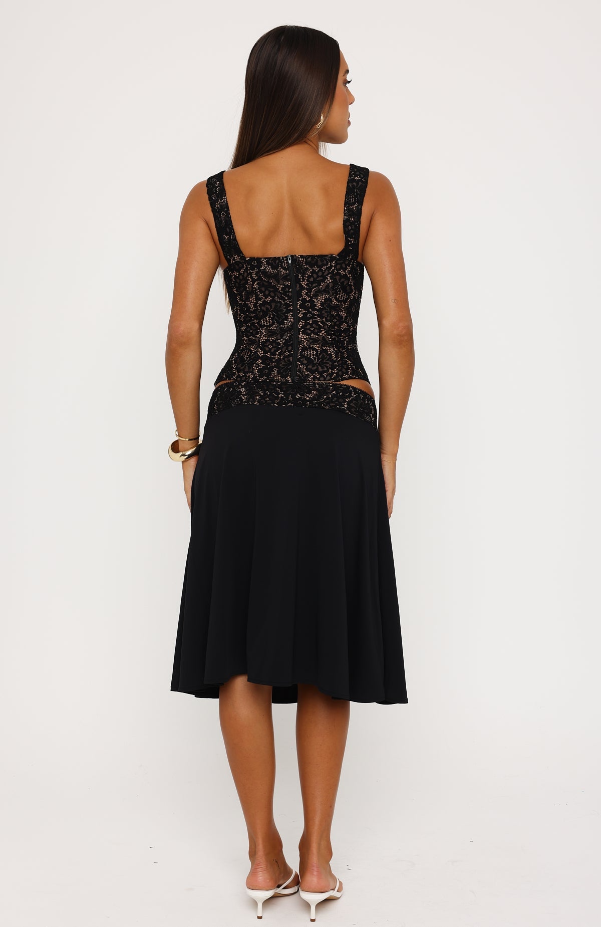 Victoire Midi Skirt